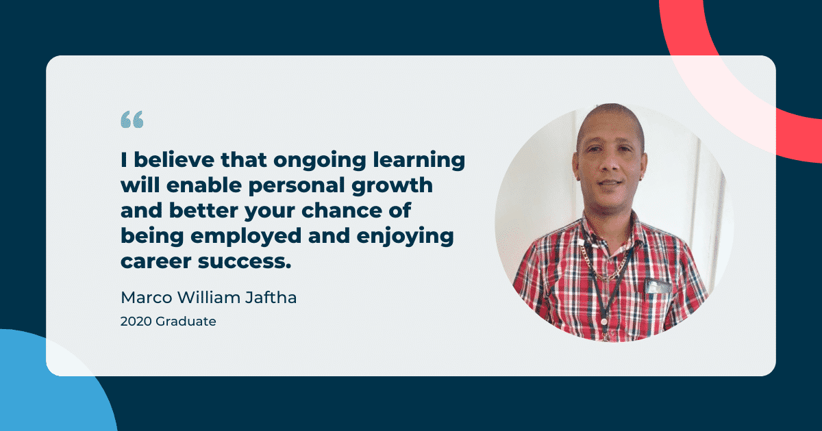Short Course: See how Marco’s passion for learning led to his career success