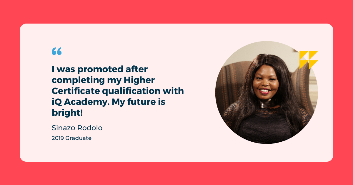 Short Course: The Sinazo Story: Success Factors in Progressing from Cleaner to Supervisor