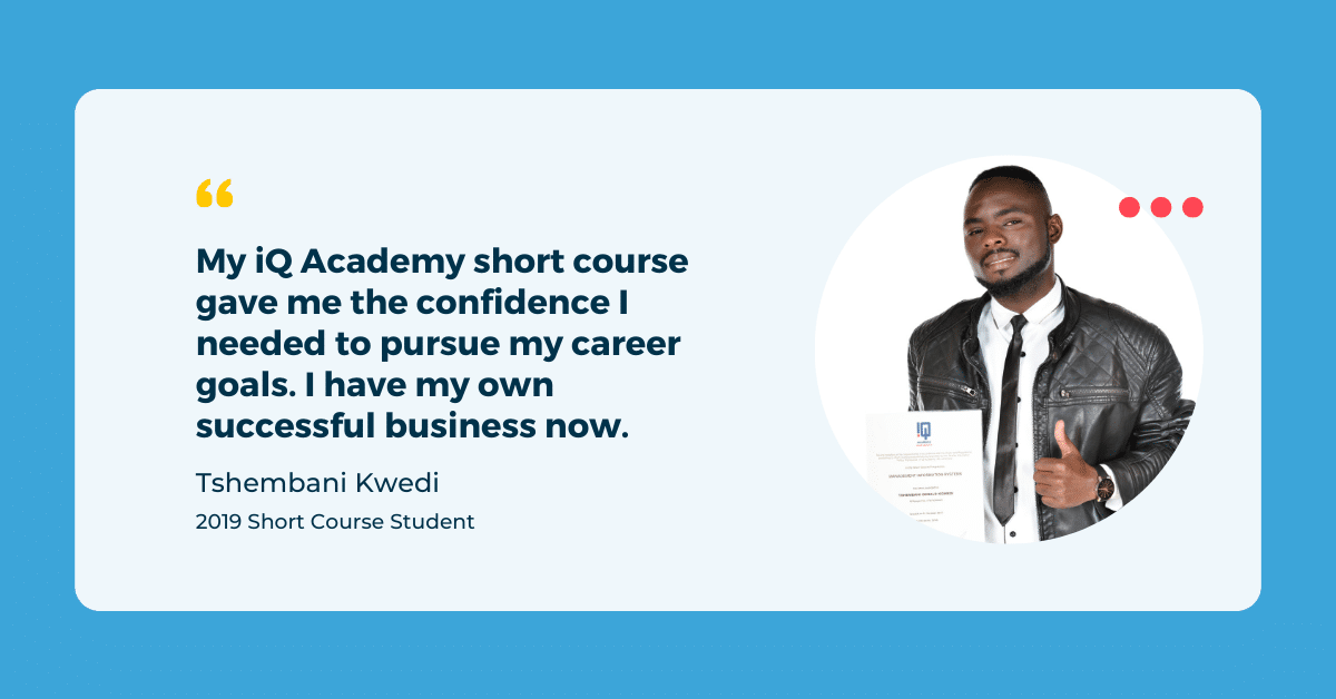 Short Course: My short course helped boost my IT career