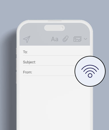 An active email account and 1GB of data